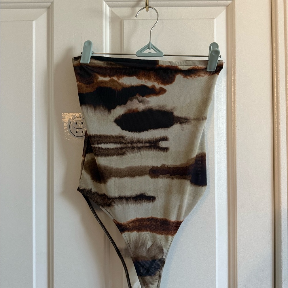 Zara Multicolor Mesh Bodysuit
